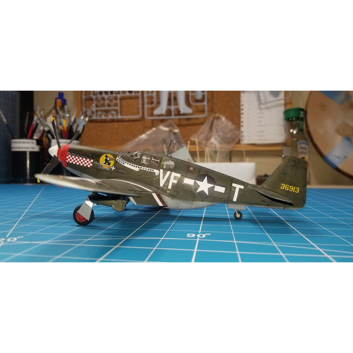 Tamiya 1/48 Scale Scale North American P - 51B Mustang - Tamiya - ModelCars.com