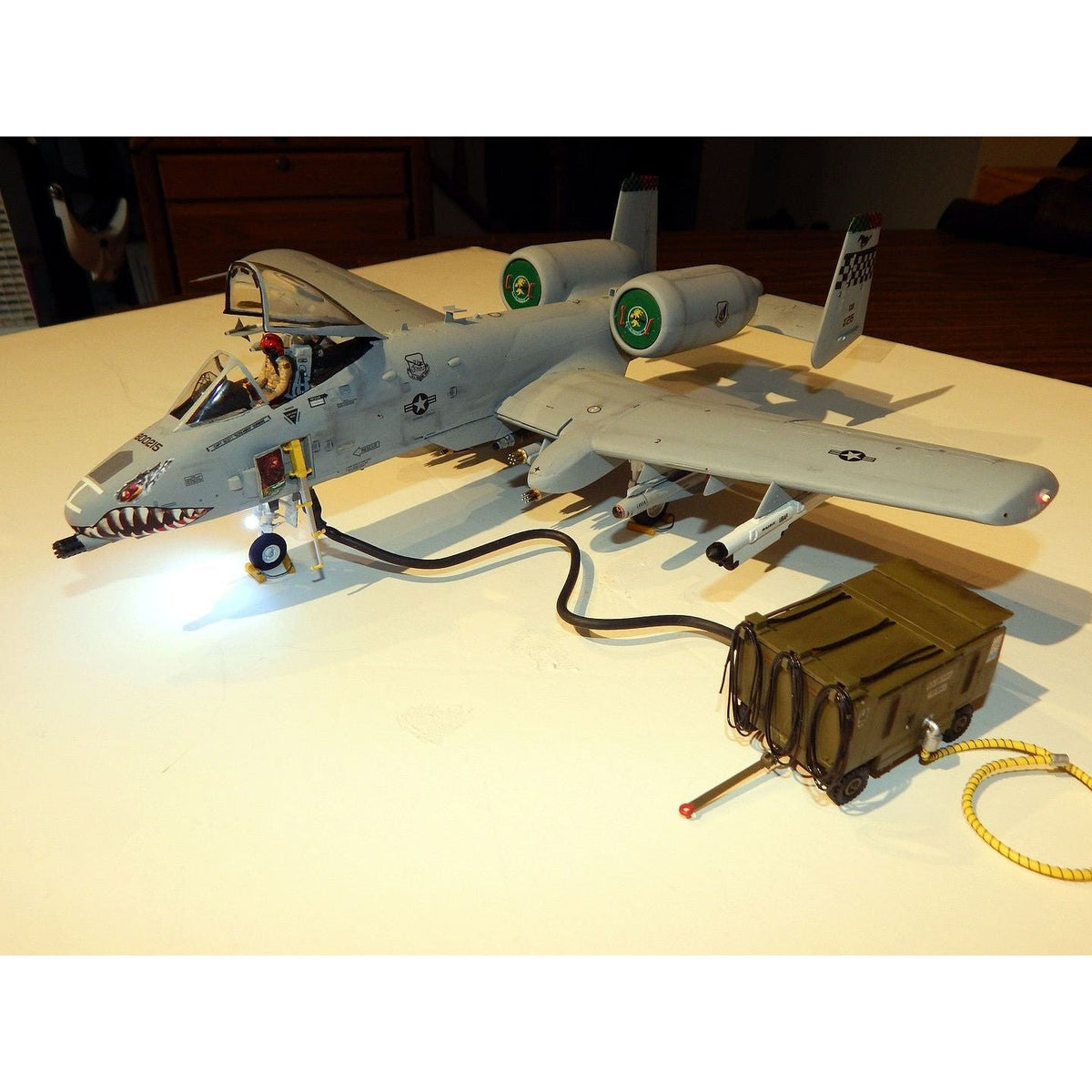 Tamiya 1/48 Scale Scale USAF Fairchild Republic A-10A Thunderbolt II-Tamiya-ModelCars.com