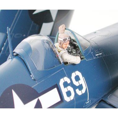 Tamiya 1/48 Scale Scale Vought F4U - 1D Corsair w/Moto Tug - Tamiya - ModelCars.com