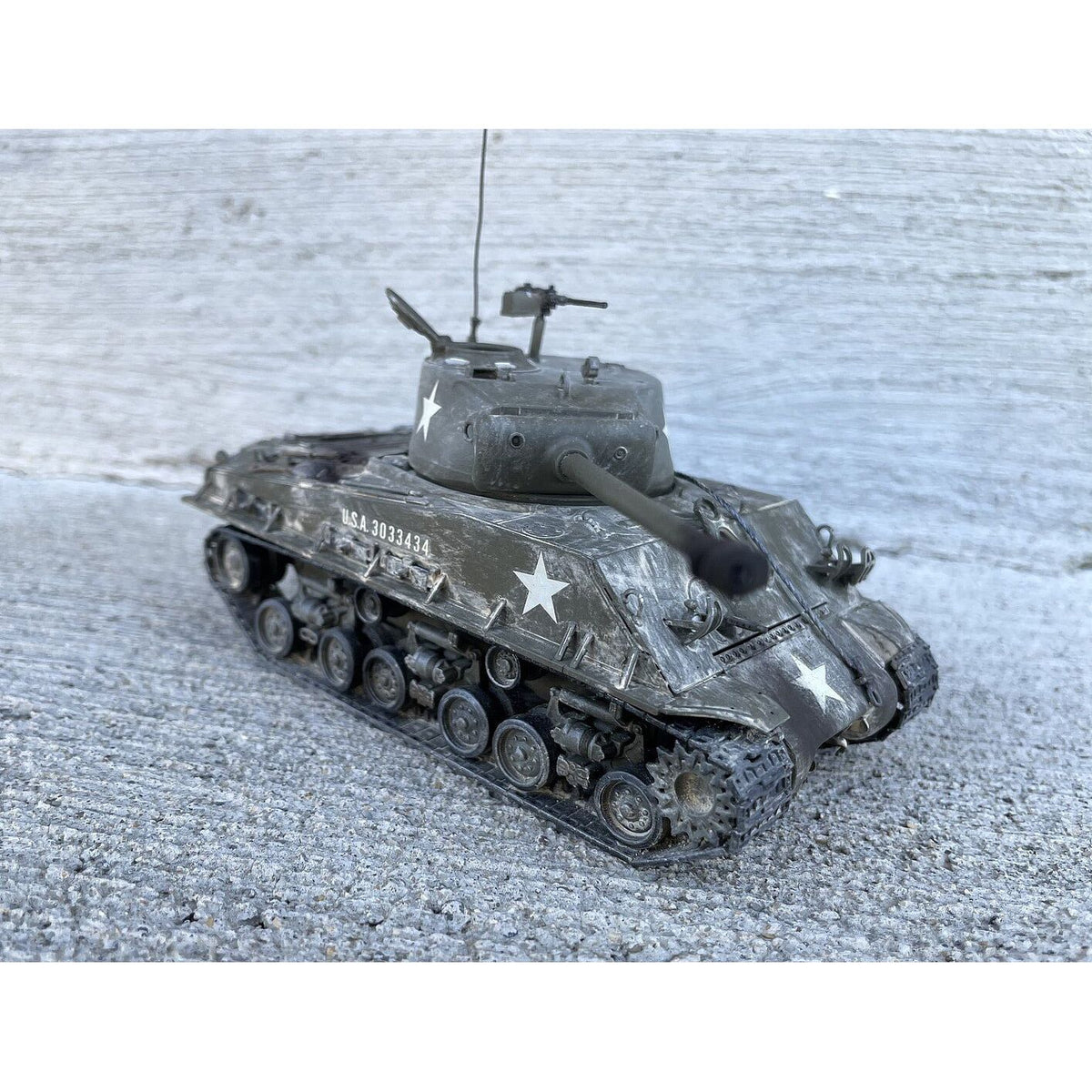 Tamiya 1/48 US Medium Tank M4A3E8 Sherman-Tamiya-ModelCars.com