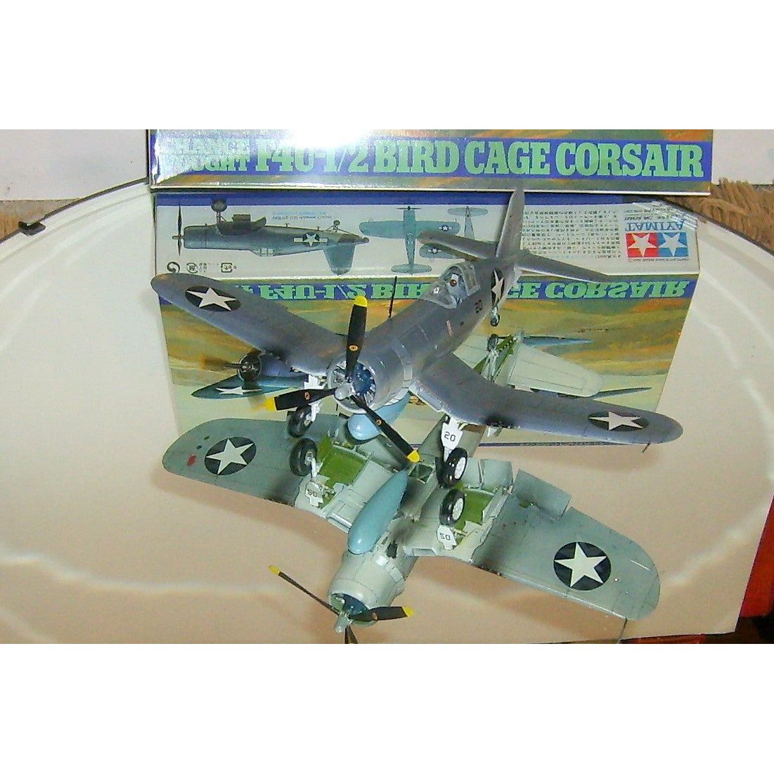 Tamiya 1/48 Vought F4U-1/2 Birdcage Corsair-Tamiya-ModelCars.com