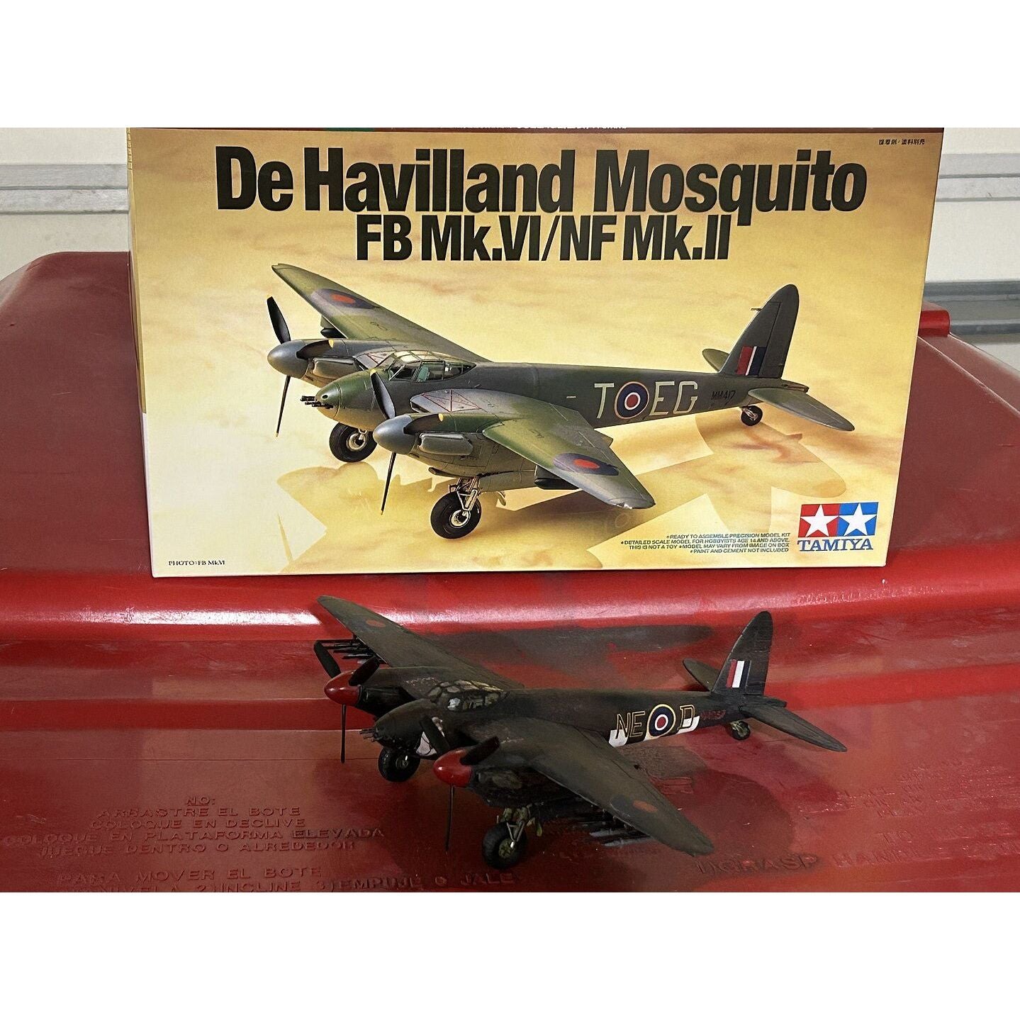 Tamiya 1/72 Scale De Havilland Mosquito FB Mk.VI/NF Mk.II - Tamiya - ModelCars.com
