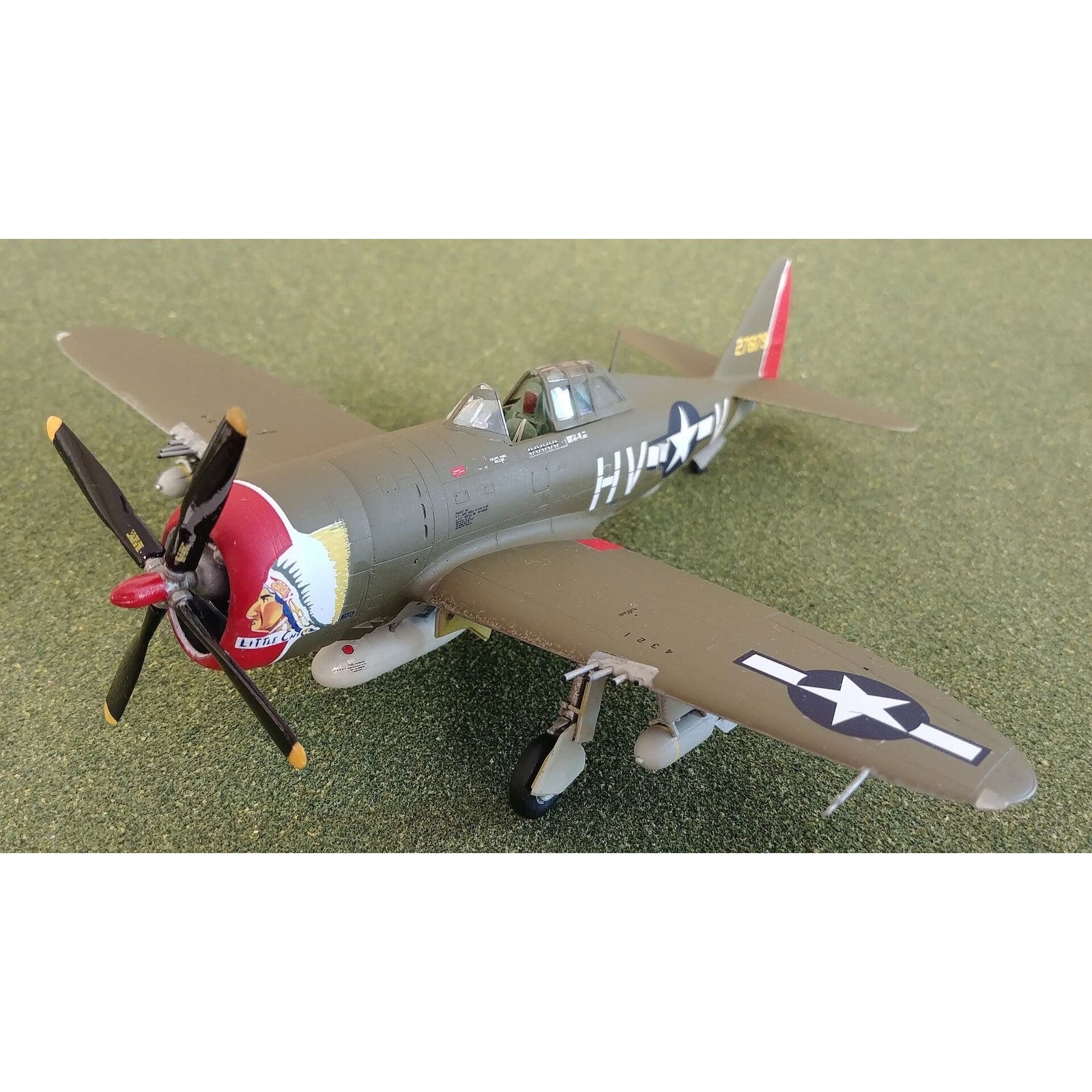 Tamiya 1/72 Scale ScaleRepublic P - 47D Thunderbolt "Razorback" - Tamiya - ModelCars.com