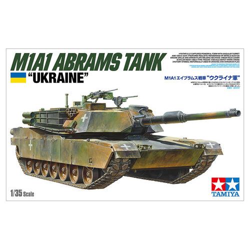 Tamiya 25216 M1A1 Abrams Tank 'Ukraine' - Tamiya - ModelCars.com