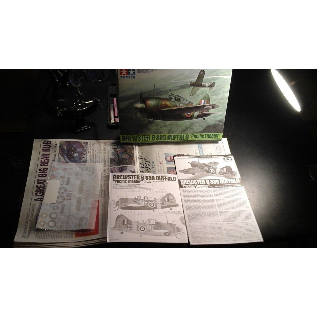 Tamiya Brewster B - 339 Buffalo - Tamiya - ModelCars.com