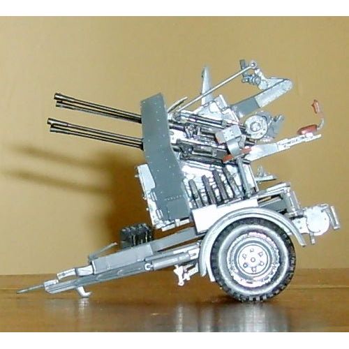 Tamiya German 2cm Flakvierling 38 Kit-Tamiya-ModelCars.com