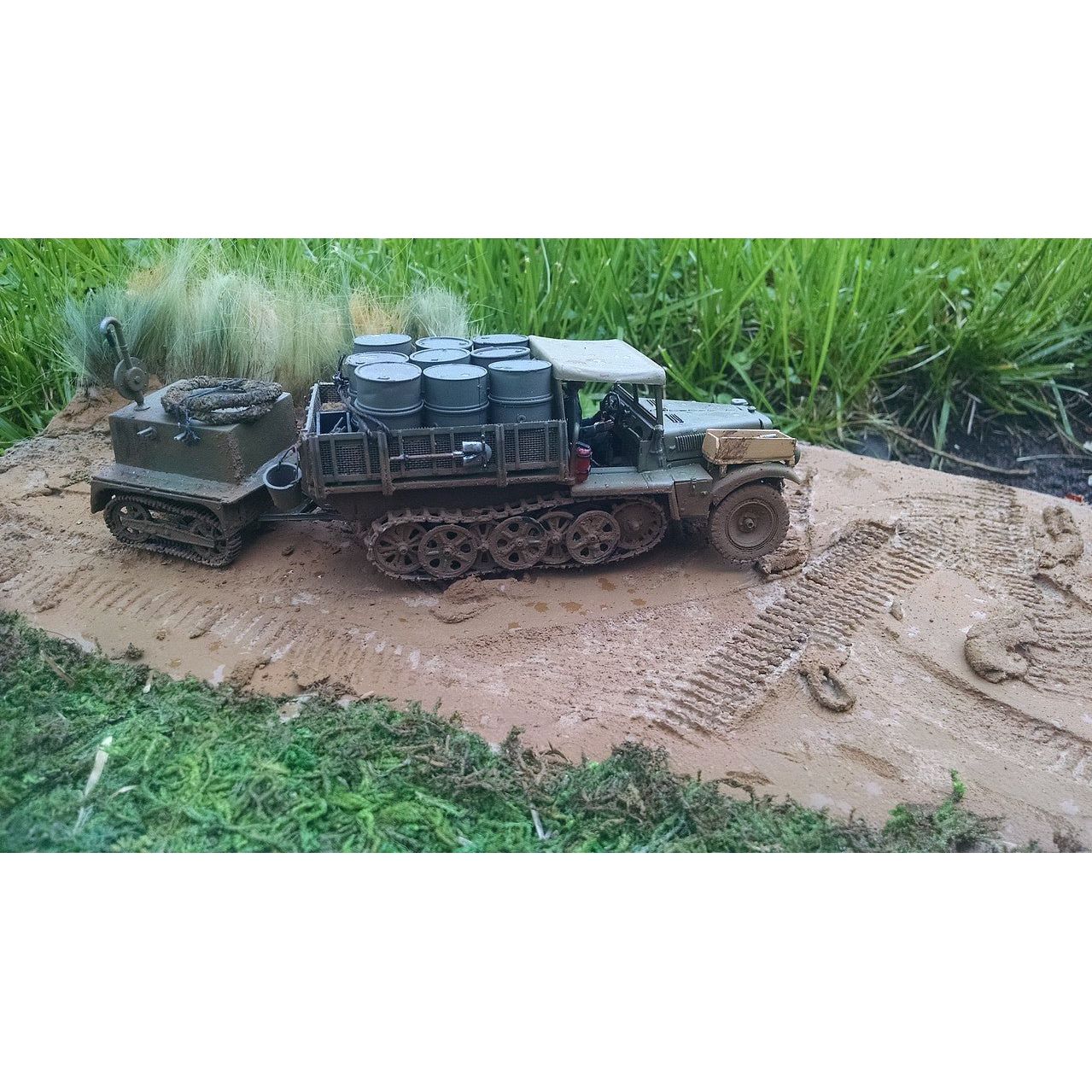 Tamiya German Fuel Drum Set - Tamiya - ModelCars.com