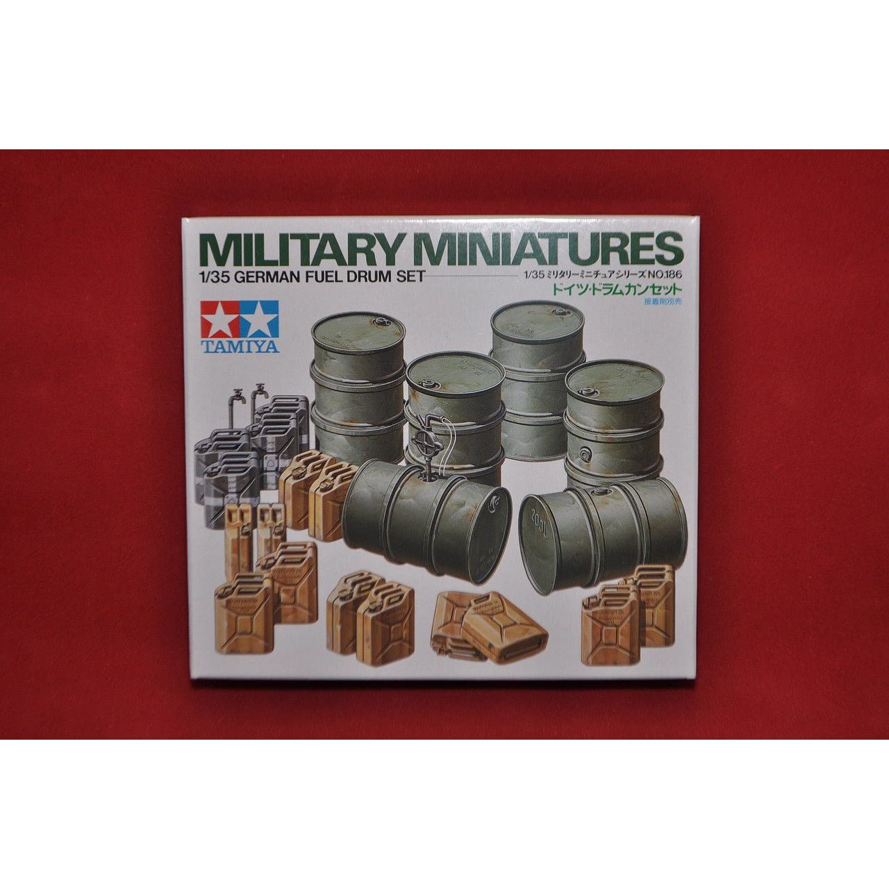 Tamiya German Fuel Drum Set - Tamiya - ModelCars.com