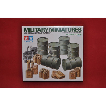 Tamiya German Fuel Drum Set-Tamiya-ModelCars.com