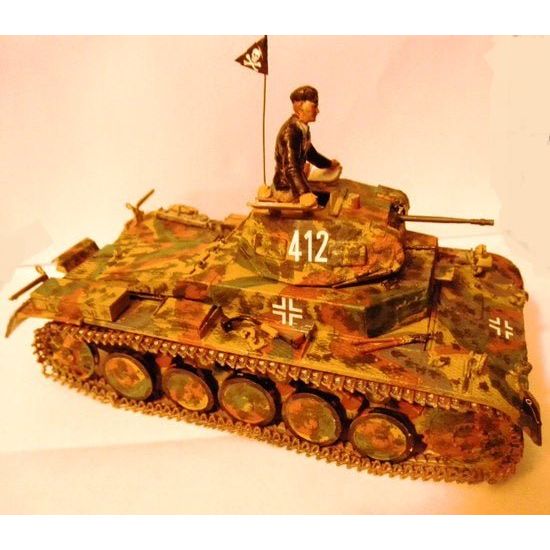 Tamiya German Pzkw II-Tamiya-ModelCars.com