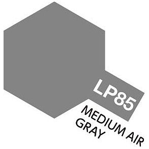 Tamiya Lacquer LP - 85 Medium Air Gray 6pk - Tamiya - ModelCars.com