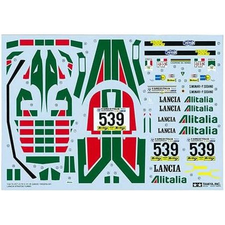 Tamiya Lancia Stratos Turbo Kit - Tamiya - ModelCars.com