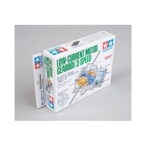 Tamiya Low Current Motor Gearbox (3 Speed) - Tamiya - ModelCars.com