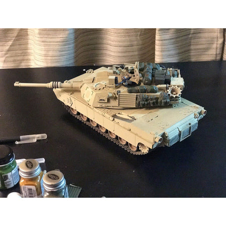 Tamiya M1A2 Abrams Main Battle Tank - Tamiya - ModelCars.com