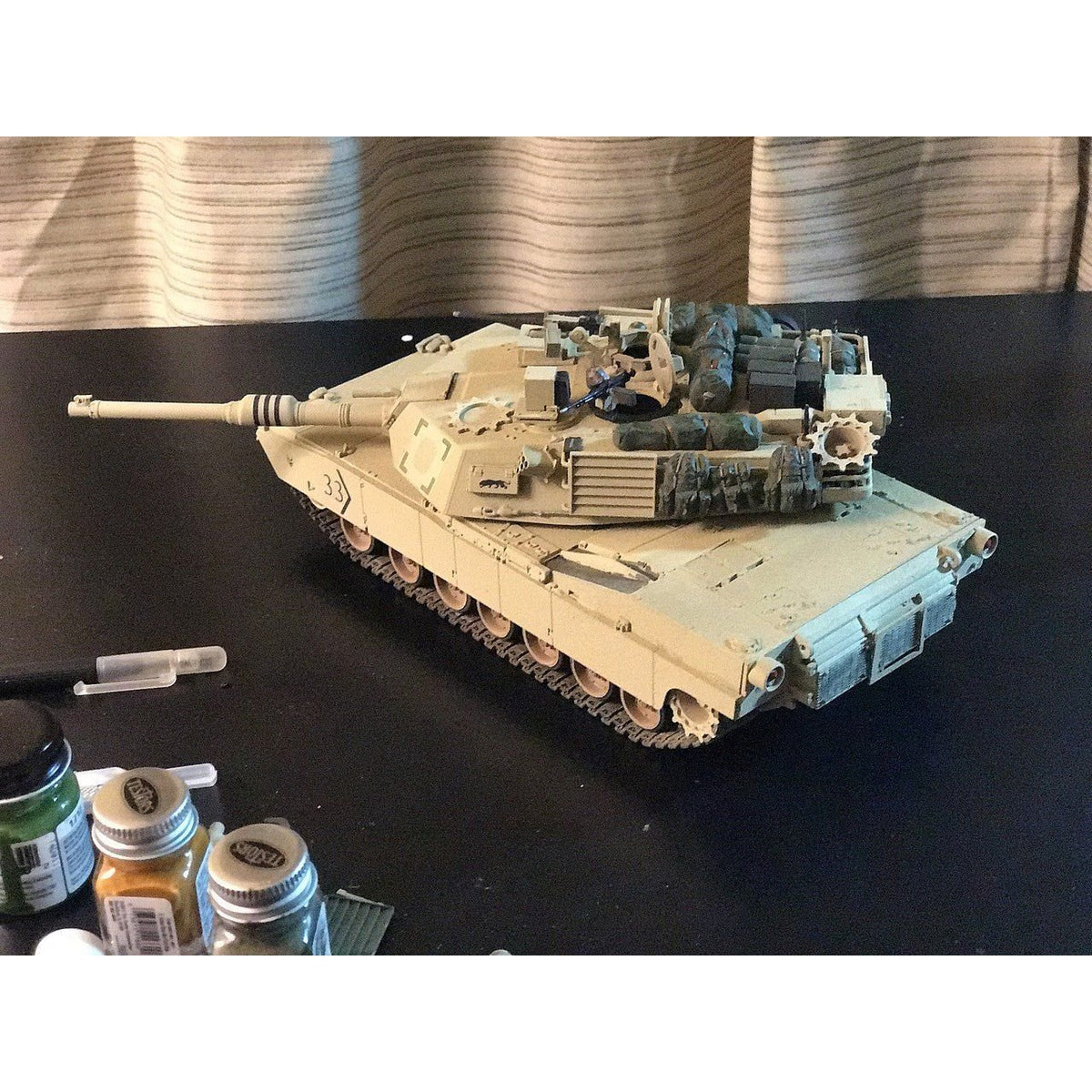 Tamiya M1A2 Abrams Main Battle Tank-Tamiya-ModelCars.com