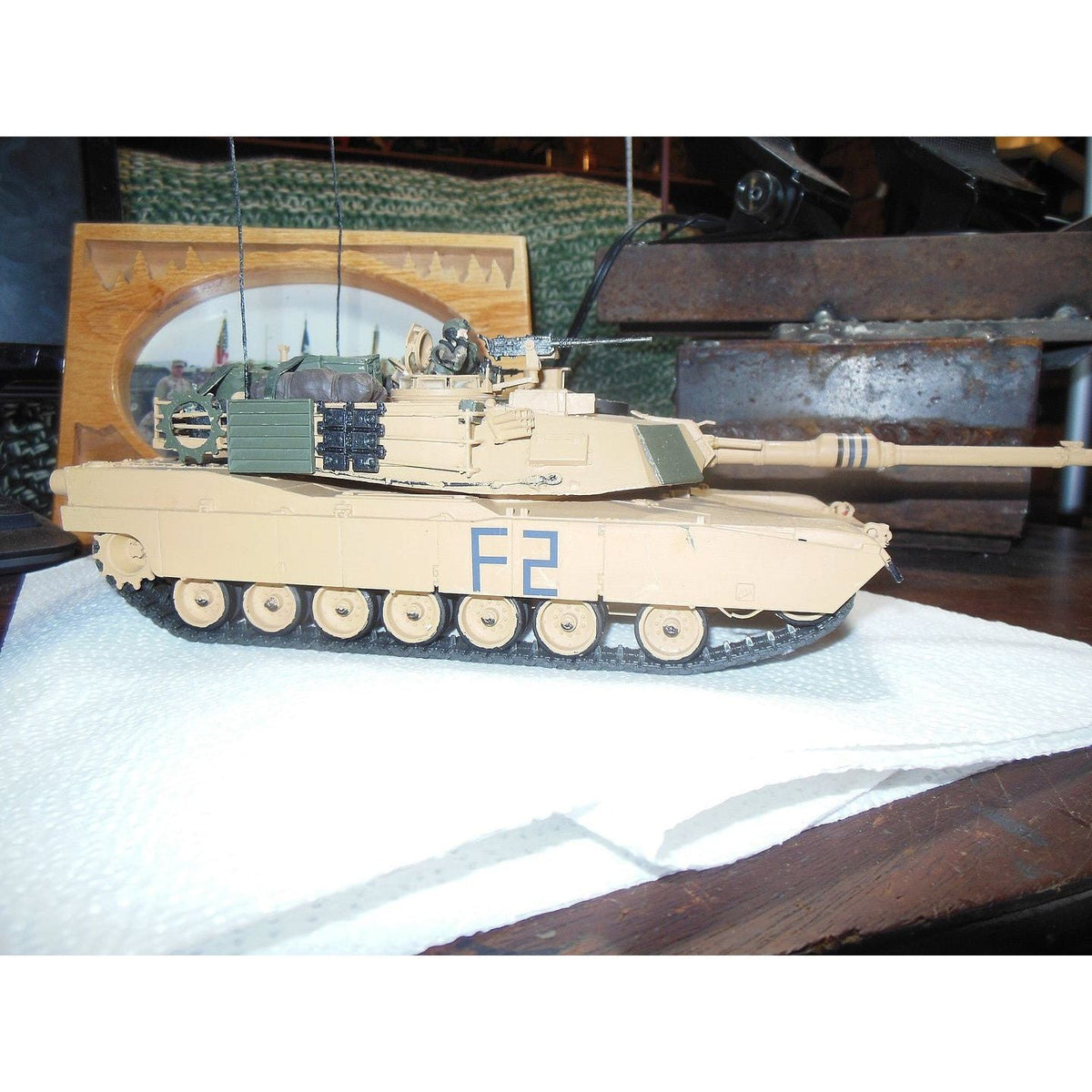 Tamiya M1A2 Abrams Main Battle Tank-Tamiya-ModelCars.com