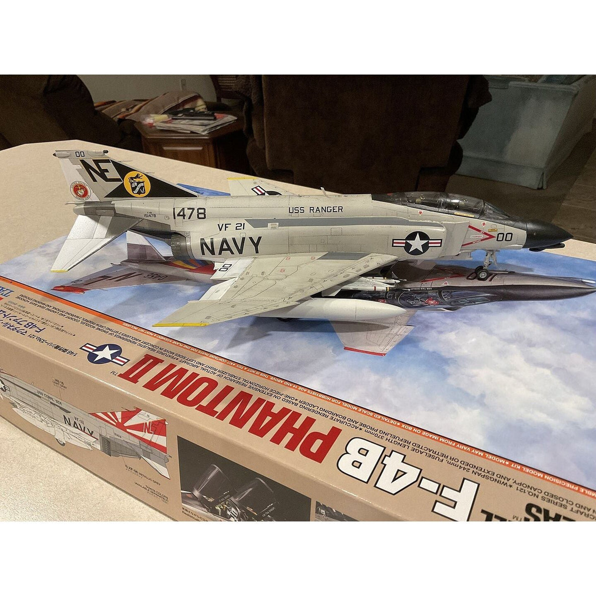 Tamiya Mcdonnell F-4B Phantom II-Tamiya-ModelCars.com
