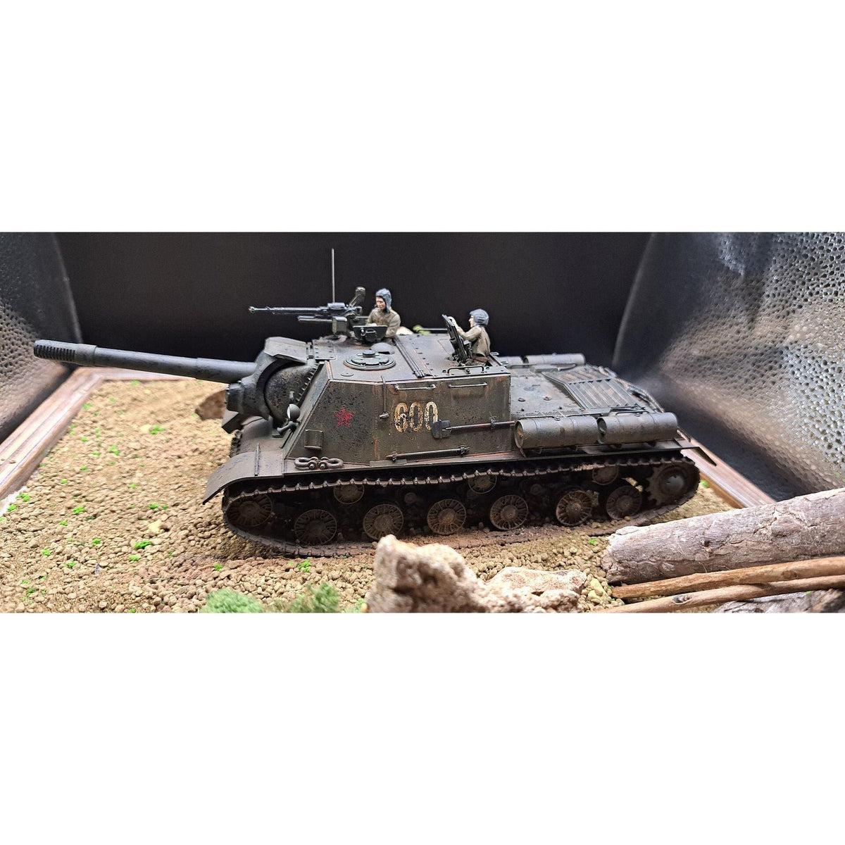 Tamiya Russian Heavy SP Gun JSU-152-Tamiya-ModelCars.com