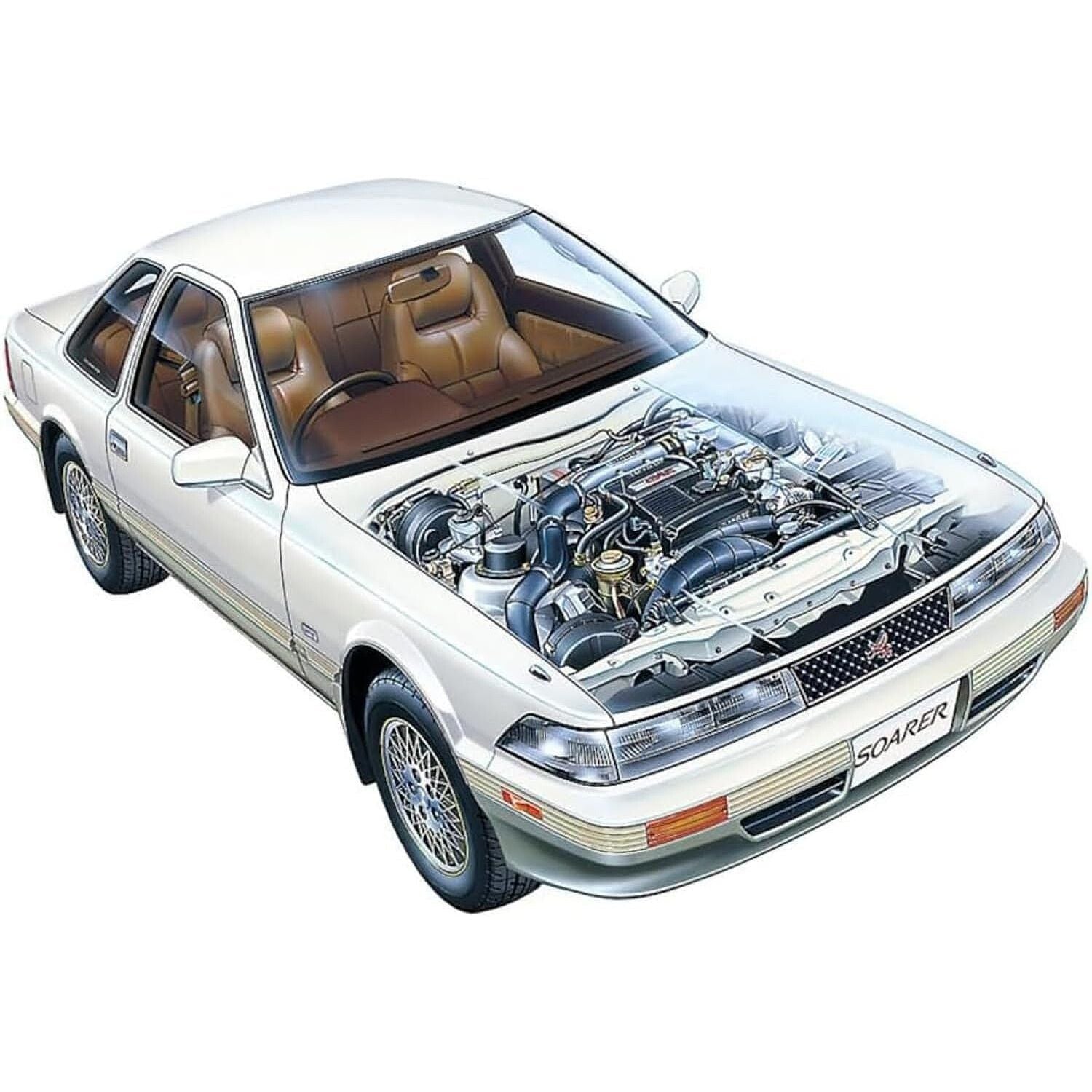 Tamiya Toyota Soarer 3.0 GT Kit - Tamiya - ModelCars.com