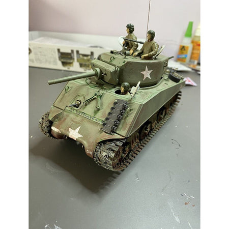 Tamiya U.S. M4A3E2 Jumbo Kit-Tamiya-ModelCars.com