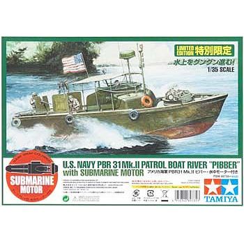 Tamiya US Navy PBR31 Mk.II Pibber w/Sub Motor - Tamiya - ModelCars.com