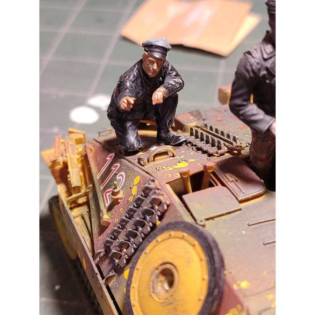 Tamiya Wehrmacht Tank Crew Set-Tamiya-ModelCars.com