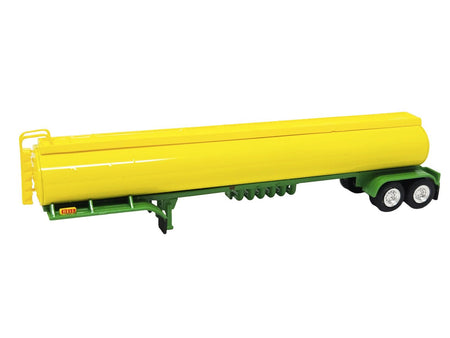 Tanker Trailer Yellow and Green 1/87 (HO) Scale Plastic Model by HO Logistics-HO Logistics Replicas-ModelCars.com