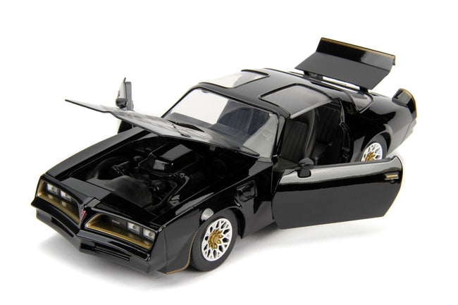 Tegoâ€™s 1977 Pontiac Firebird Black "Fast & Furious" Movie 1/24 Diecast Model Car by Jada-Jada-ModelCars.com