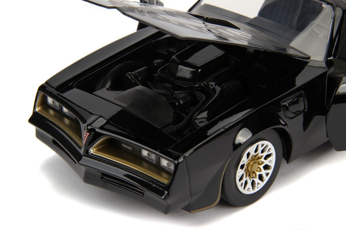 Tegoâ€™s 1977 Pontiac Firebird Black "Fast & Furious" Movie 1/24 Diecast Model Car by Jada-Jada-ModelCars.com