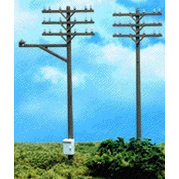 TELEPHONE POLES - Atlas Track - ModelCars.com