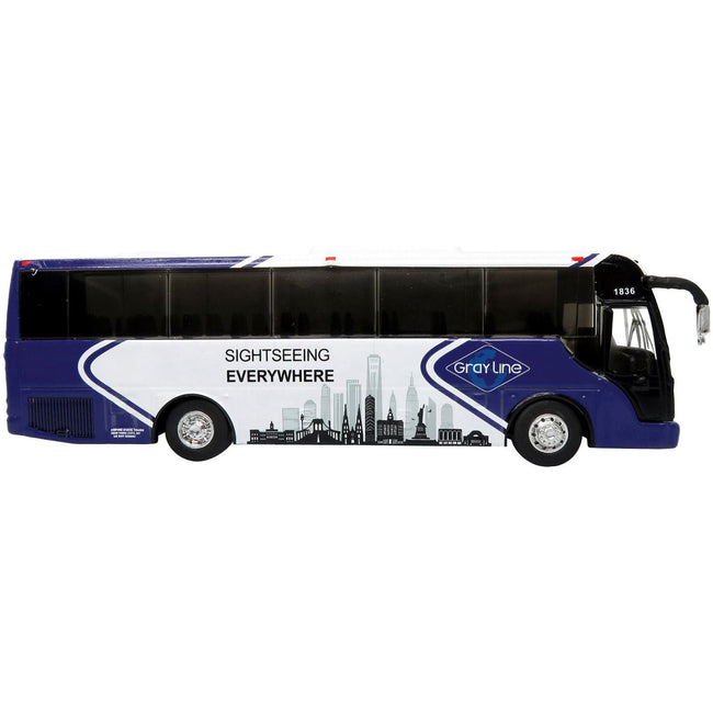 TEMSA TS 35E Bus New York City Gray Line "Sightseeing Everywhere - Big Apple Tour" "The Bus & Motorcoach Collection" 1/87 Diecast Model by Iconic Replicas - Iconic Replicas - ModelCars.com