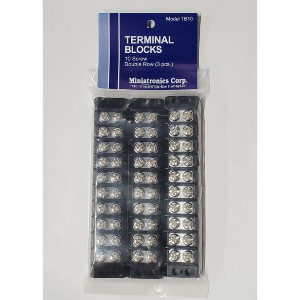 TERMINAL BLOCK 10 SCREW - Minatronics - ModelCars.com