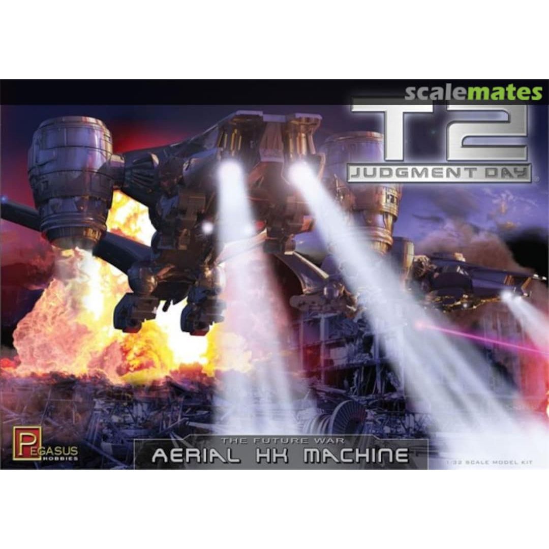 Terminator 2 Aerial HK Machine (Aerial Hunter Killer) Pegasus Hobbies | No. 9016 | 1:32 - Pegasus - ModelCars.com