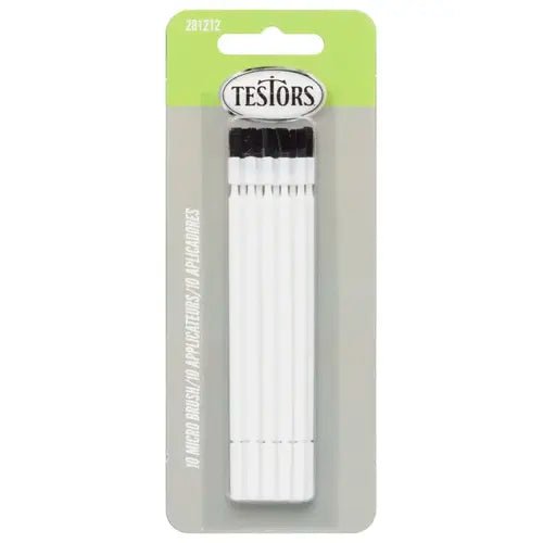 Testors 281212 Economy Brush, 0.27 in L Bristle, 4 in L - pack of-Testors-ModelCars.com
