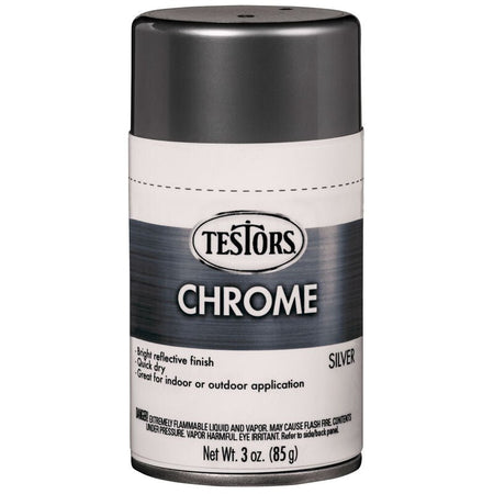Testors Craft 3oz Chrome Spray, Chrome - Testors - ModelCars.com