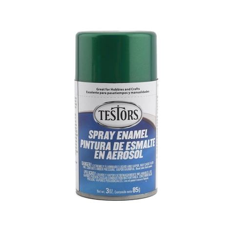 Testors Custom Green Metal Flake Spray Paint-Testors-ModelCars.com
