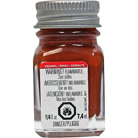 Testors TES1185TT Flat Rust Enamel - Testors - ModelCars.com