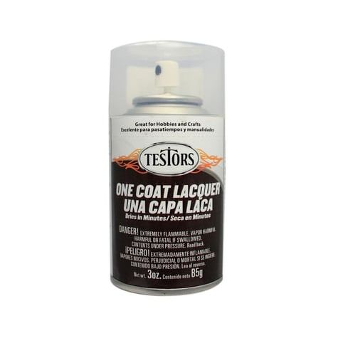 Testors Wet Look Clear "Extreme Lacquer" Spray Paint (3oz)-Testors-ModelCars.com