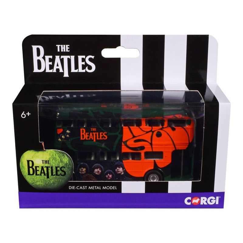 The Beatles London Double Decker Bus "Rubber Soul" Green Diecast Model Car by Corgi-Corgi-ModelCars.com