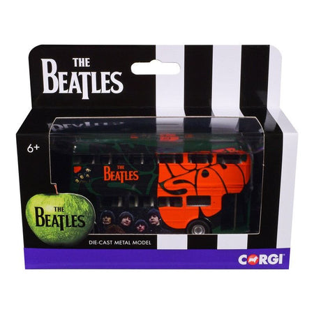 The Beatles London Double Decker Bus "Rubber Soul" Green Diecast Model Car by Corgi-Corgi-ModelCars.com