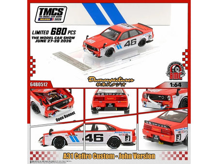 The Model Car Show (TMCS) Malaysia 2026 Set of 3 Pieces Limited Edition to 680 pieces Worldwide 1/64 Diecast Model Cars by BM Creations-BM Creations-ModelCars.com