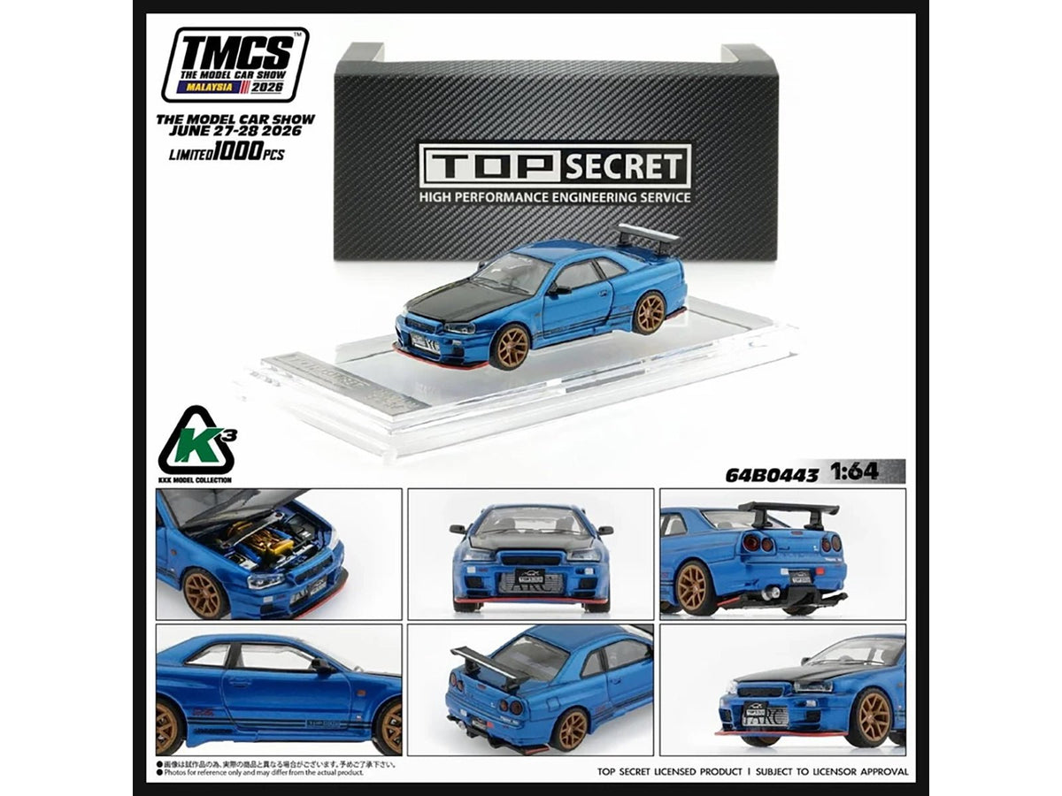 The Model Car Show (TMCS) Malaysia 2026 Set of 3 Pieces Limited Edition to 680 pieces Worldwide 1/64 Diecast Model Cars by BM Creations-BM Creations-ModelCars.com