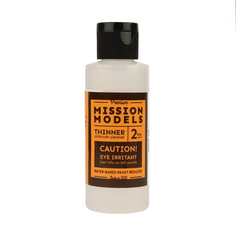THINNER/REDUCER 2OZ - Mission Model Paints - ModelCars.com