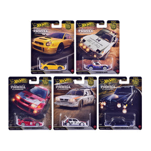 "Thrill Climbers" 5 piece Set "Car Culture 10th Anniversary" 2025 Series Q Diecast Model Cars by Hot Wheels