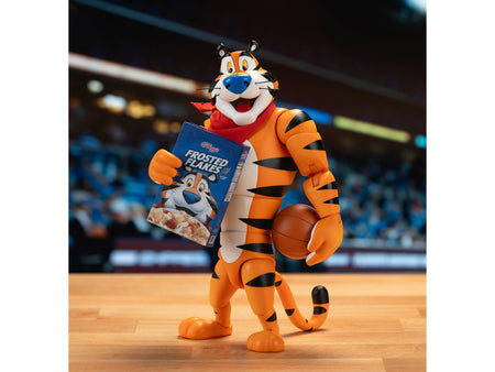 Tony the Tiger 6.75" Moveable Figure with Alternate Hands and Accessories "Kellogg's Frosted Flakes" Model by Jada-Jada-ModelCars.com