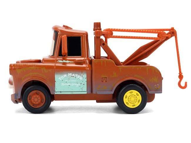 "Tow Mater" Tow Truck Brown (Rusted) "Cars" (2006) Movie "Hollywood Rides" Series 1/32 Diecast Model Car by Jada-Jada-ModelCars.com