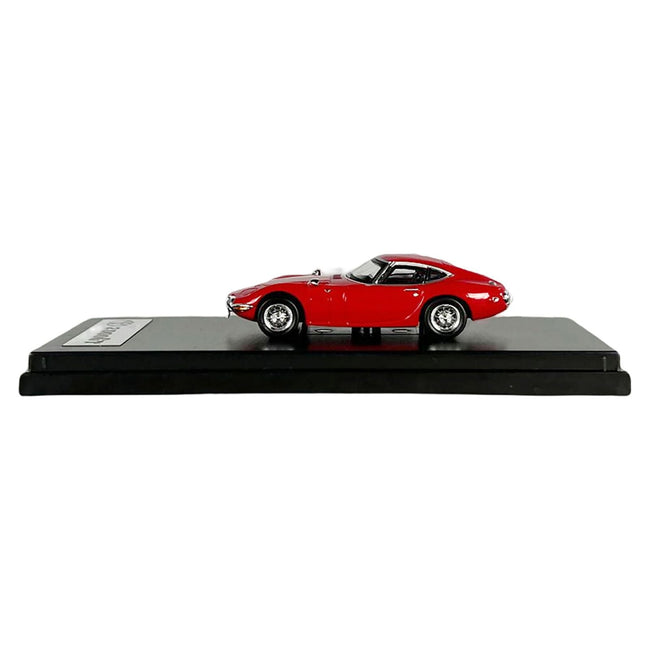 Toyota 2000GT RHD (Right Hand Drive) Red 1/64 Diecast Model Car by LCD Models-LCD Models-ModelCars.com