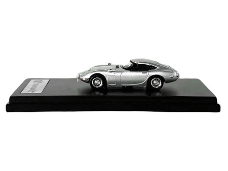 Toyota 2000GT RHD (Right Hand Drive) Silver Metallic 1/64 Diecast Model Car by LCD Models-LCD Models-ModelCars.com