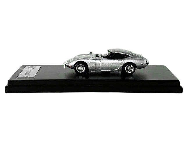 Toyota 2000GT RHD (Right Hand Drive) Silver Metallic 1/64 Diecast Model Car by LCD Models-LCD Models-ModelCars.com