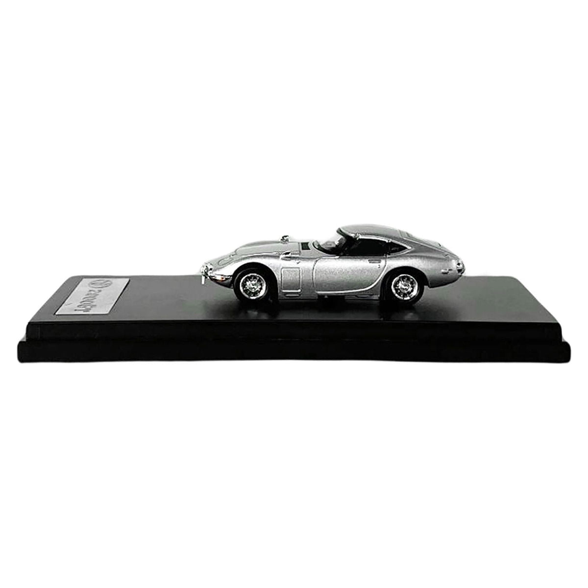 Toyota 2000GT RHD (Right Hand Drive) Silver Metallic 1/64 Diecast Model Car by LCD Models-LCD Models-ModelCars.com